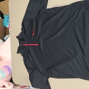 Men's EUC Nike Thermafit 3/4 zip up